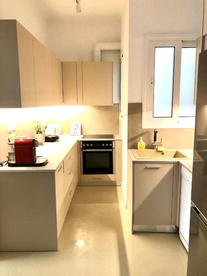 Ferienwohnung Bright Spacious Modern 3Rd Flr City Oasis-Sleeps 5 Athen Exterior foto